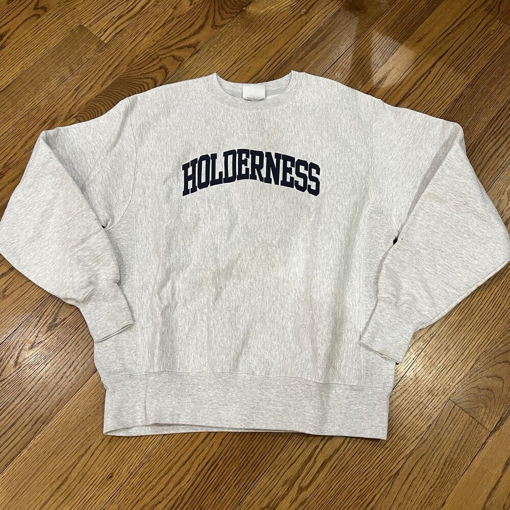 CHAMPION Reverse Weave Warmup Holderness Gray Size Large‎